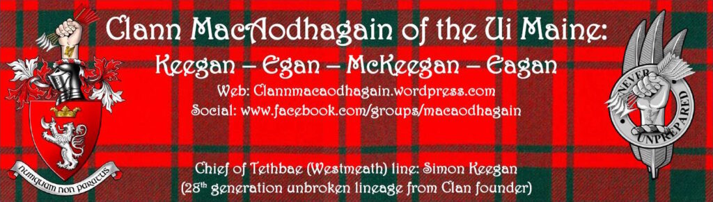 Clann MacAodhagain of the Ui Maine